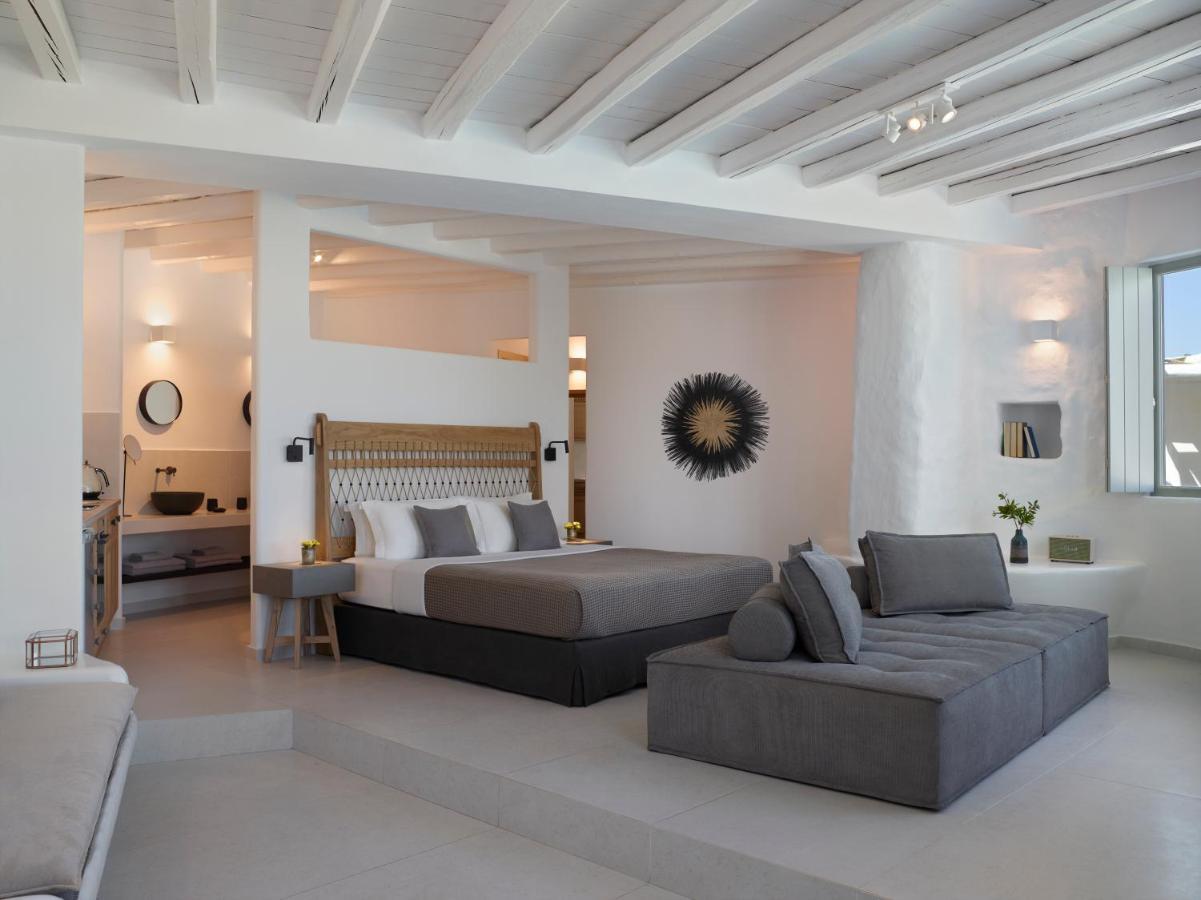 Kallos Of Mykonos - Previous Leonis Summer Houses Ornos  Rum bild